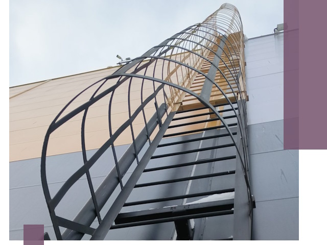 Изготовление и монтаж пожарных лестниц в Конаково профессионально