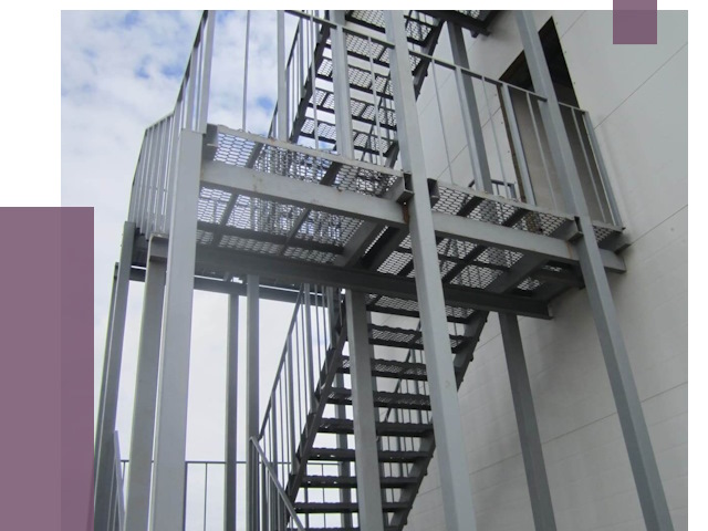 Монтаж пожарных лестниц в Конаково от 7704 руб.