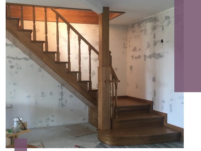 Ремонт деревянных лестниц в Конаково: быстро и качественно