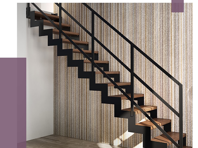 Изготовление металлических лестниц в Конаково от 48151 руб. | ПРОЛЁТ-Кнк