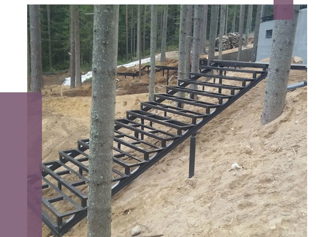 Монтаж металлических лестниц в Конаково от 13432 руб. 