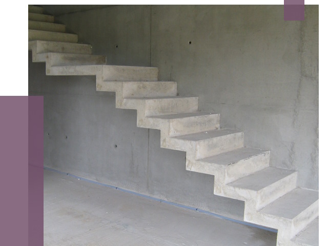 Бетонные лестницы в Конаково от 18753 руб. под ключ | ПРОЛЁТ-Кнк