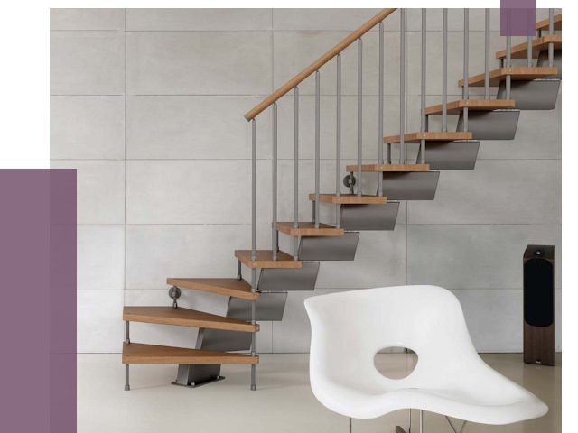 Монтаж модульных лестниц в Конаково от 6285 руб. 