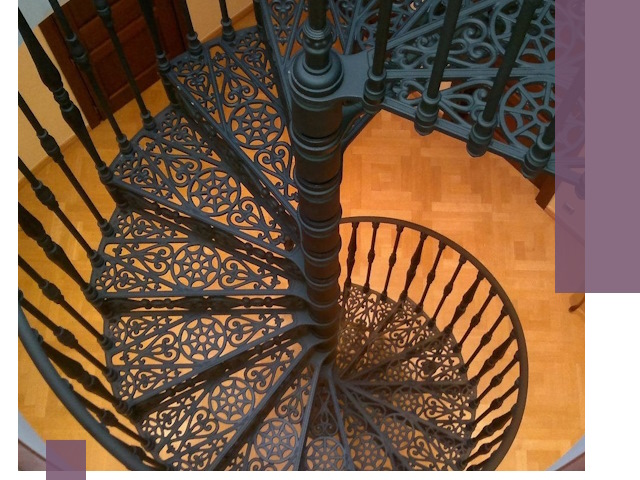 Винтовые лестницы под ключ в Конаково: производство и монтаж