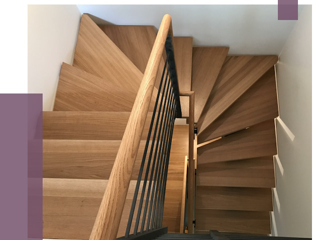 П-образные лестницы в Конаково под ключ от 48151 руб. | ПРОЛЁТ-Кнк