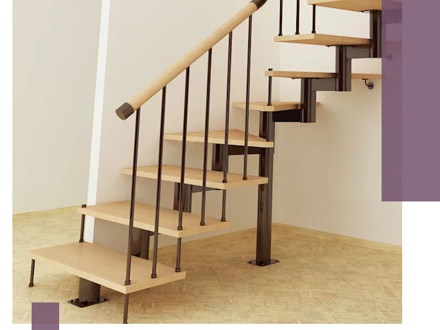 Монтаж лестниц на больцах в Конаково — быстро и надежно