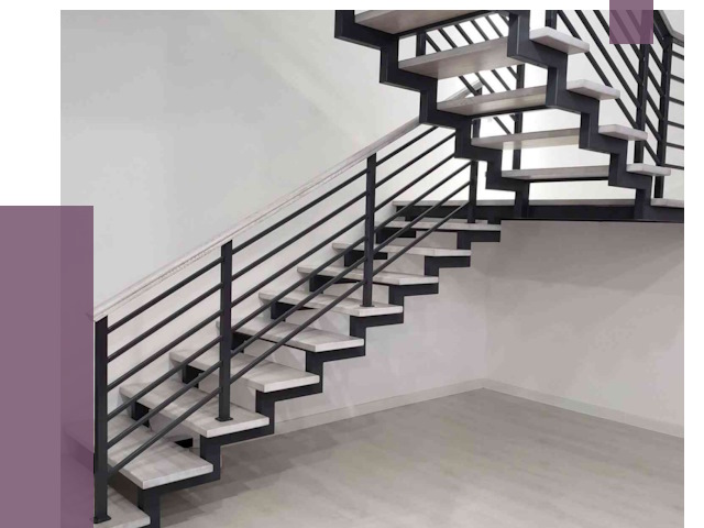 Лестницы на металлокаркасе под ключ в Конаково от 12671 руб. | ПРОЛЁТ-Кнк