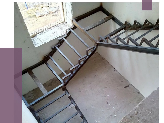 Монтаж лестниц на металлокаркасе в Конаково от 12671 руб. — ПРОЛЁТ-Кнк