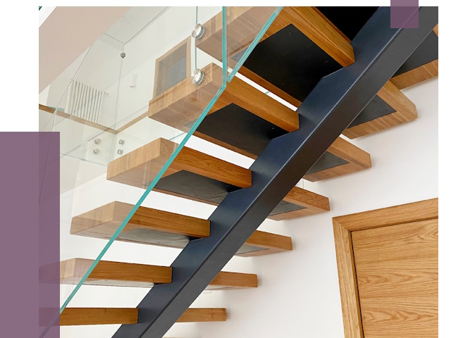 Лестницы на монокосоуре в Конаково от 18753 руб. под ключ | ПРОЛЁТ-Кнк