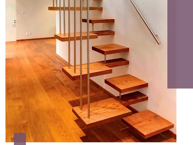 Лестницы «гусиный шаг» на заказ в Конаково для узких пространств