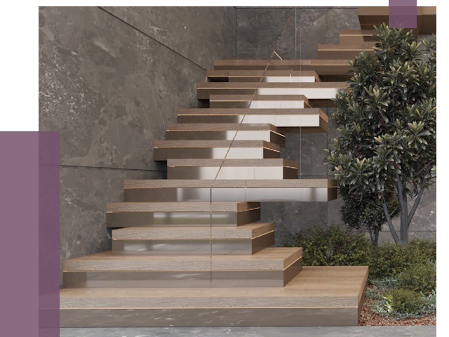 Современные лестницы в Конаково от 13685 руб. | ПРОЛЁТ-Кнк