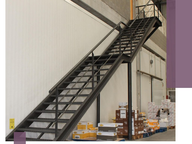 Лестницы для производства в Конаково — изготовление и монтаж