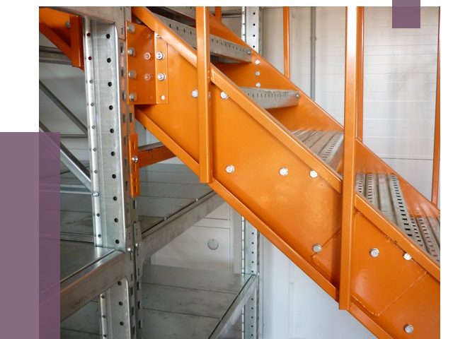 Лестницы для склада в Конаково от 76028 руб. — решения | ПРОЛЁТ-Кнк