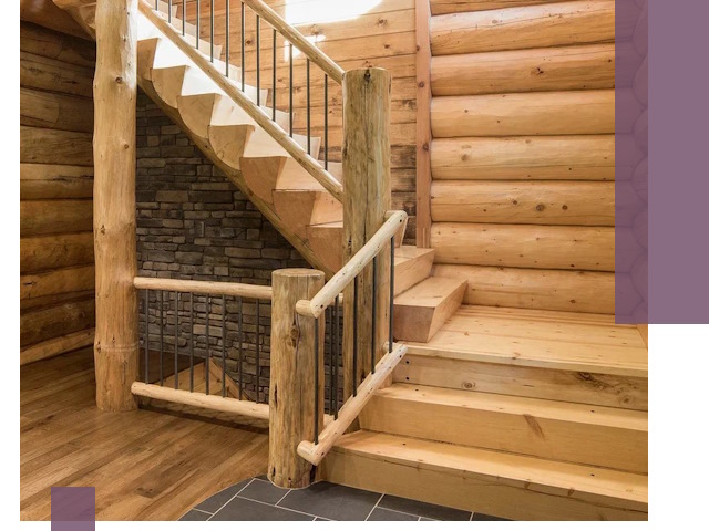 Лестницы в баню под заказ и профессиональный монтаж в Конаково