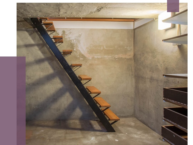 Лестницы в подвал в Конаково от 13026 руб. — монтаж | ПРОЛЁТ-Кнк