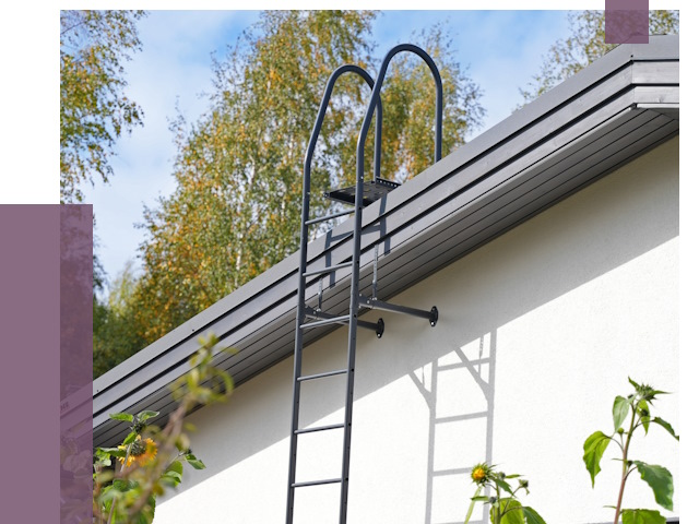 Лестницы на крышу в Конаково от 18956 руб. — монтаж и монтаж ПРОЛЁТ-Кнк