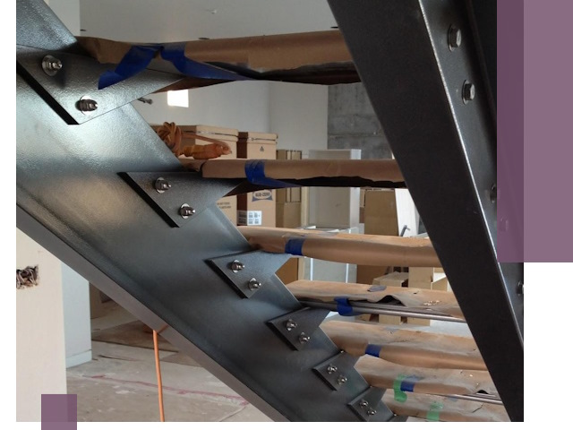 Усиление лестничных конструкций и усиление опор в Конаково