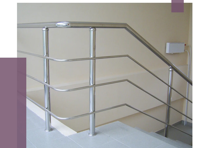 Алюминиевые перила в Конаково от 6285 руб. под ключ | ПРОЛЁТ-Кнк