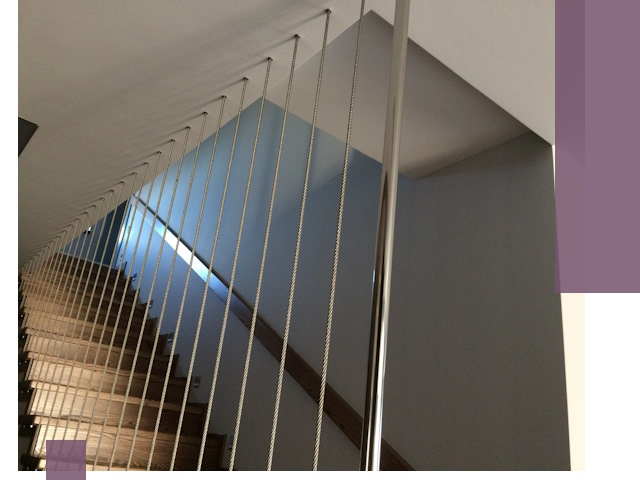 Тросовые перила под ключ в Конаково — производство и монтаж