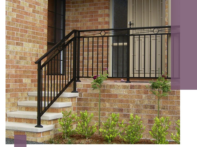 Уличные перила из металла под ключ в Конаково