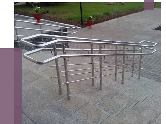 Перила для инвалидов в Конаково от 7522 руб. под ключ | ПРОЛЁТ-Кнк