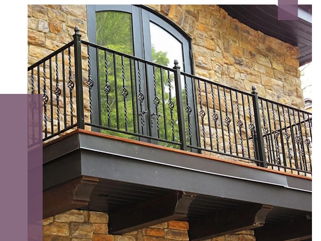 Балконные ограждения в Конаково от 7958 руб. — купить | ПРОЛЁТ-Кнк