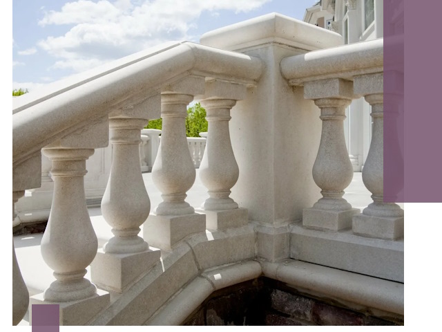 Балюстрады из металла и камня под ключ в Конаково