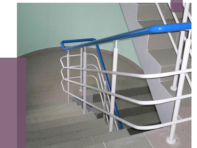 Перила в подъезде в Конаково — установка и замена от 7349 руб. | ПРОЛЁТ-Кнк