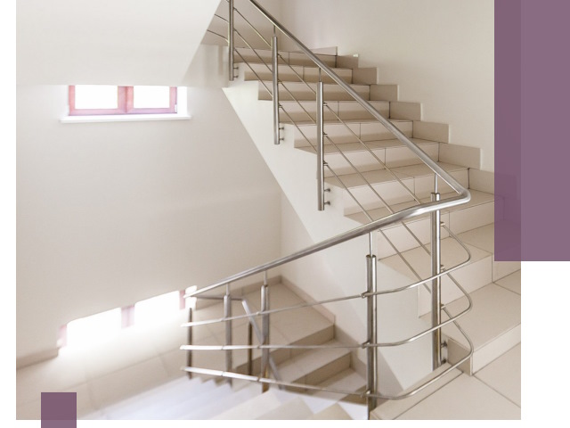 Установка и замена перил в подъезде в Конаково