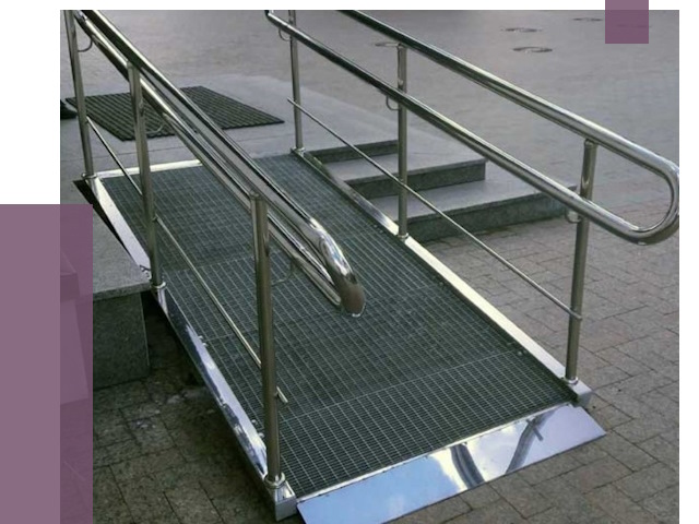 Монтаж пандусов для инвалидов в Конаково от 8535 руб. под ключ | ПРОЛЁТ-Кнк