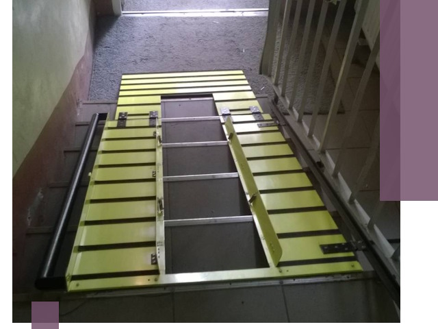 Профессиональный монтаж пандуса в подъезд в Конаково