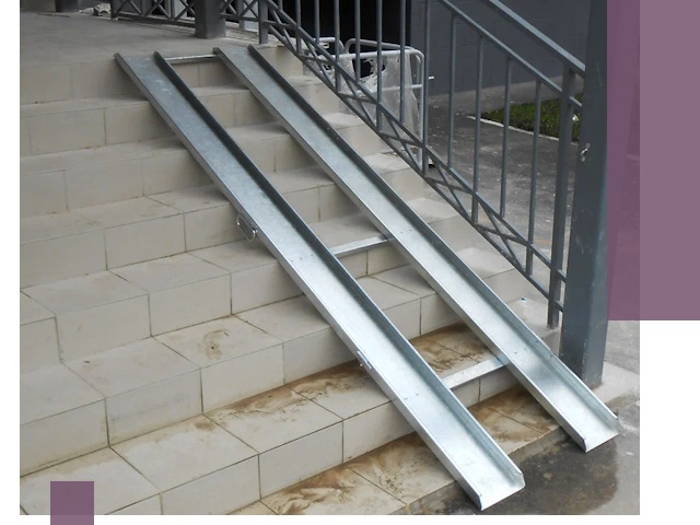 Пандусы для детских колясок в Конаково: изготовление и монтаж