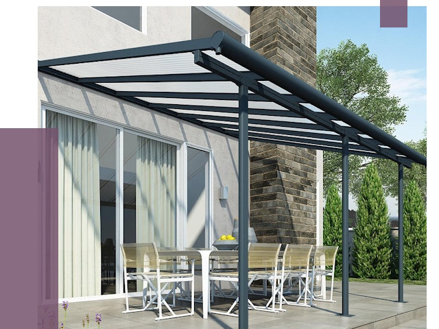 Навесы пристенные в Конаково от 9022 руб. — монтаж и установка | ПРОЛЁТ-Кнк