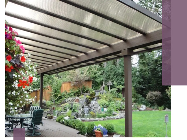 Навесы из поликарбоната под ключ в Конаково быстро и надёжно