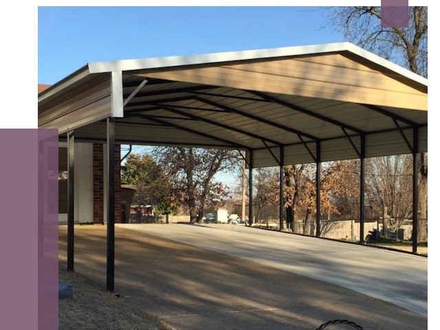 Двускатные навесы в Конаково от 7958 руб. | ПРОЛЁТ-Кнк