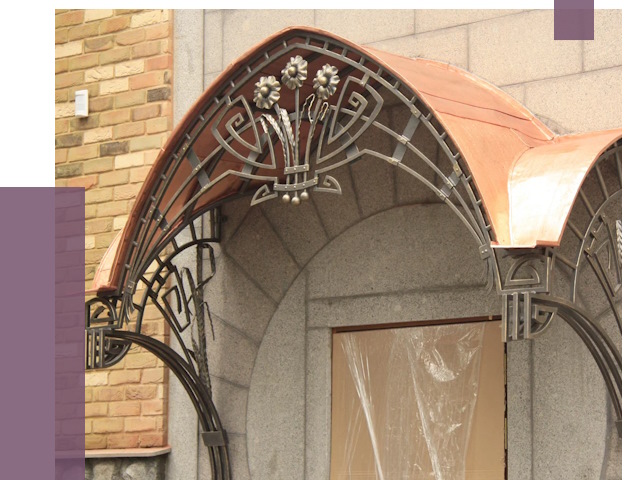 Арочные козырьки в Конаково от 14445 руб. 