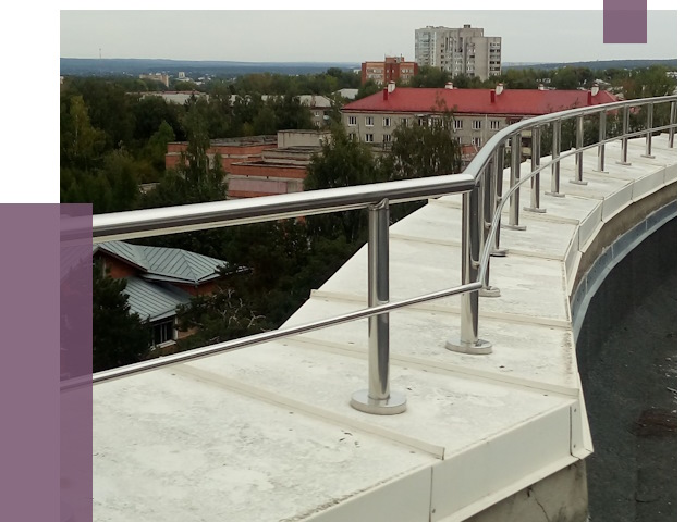 Парапеты и ограждения кровли в Конаково от 4916 руб.