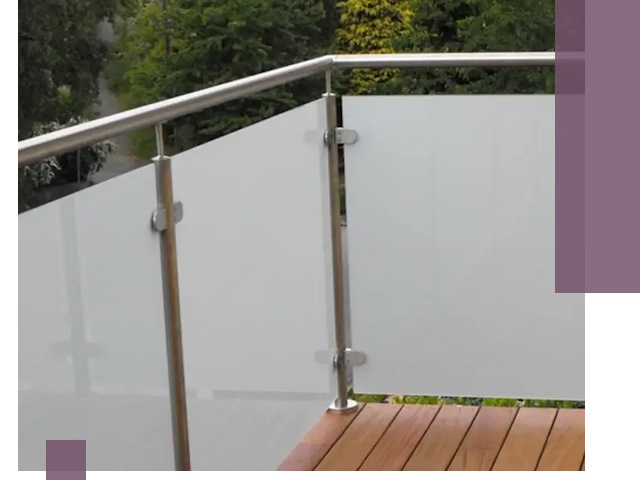 Алюминиевые парапеты для балконов и террас в Конаково