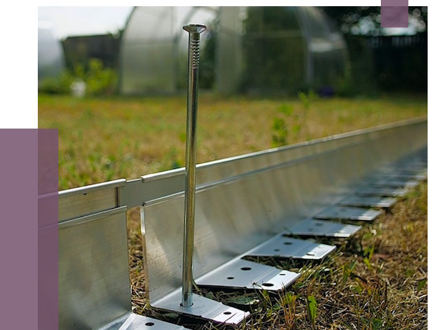 Металлические бордюры для газона в Конаково от 4258 руб. | ПРОЛЁТ-Кнк