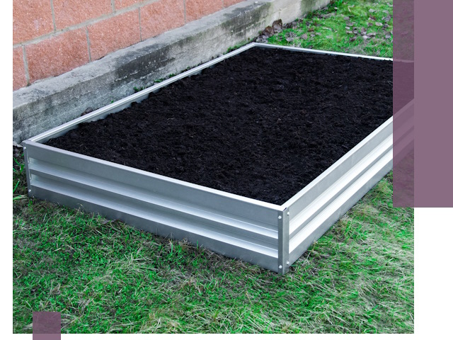 Металлические бордюры для грядок в Конаково: прочность и аккуратность
