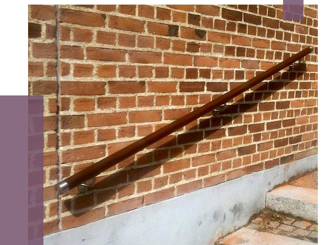 Изготовление пристенных поручней в Конаково от 4410 руб. — ПРОЛЁТ-Кнк