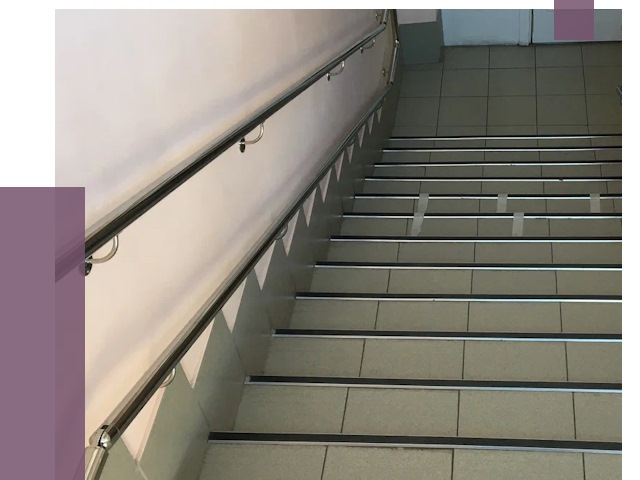 Демонтаж пристенных поручней в Конаково под ключ от 1875 руб. | ПРОЛЁТ-Кнк