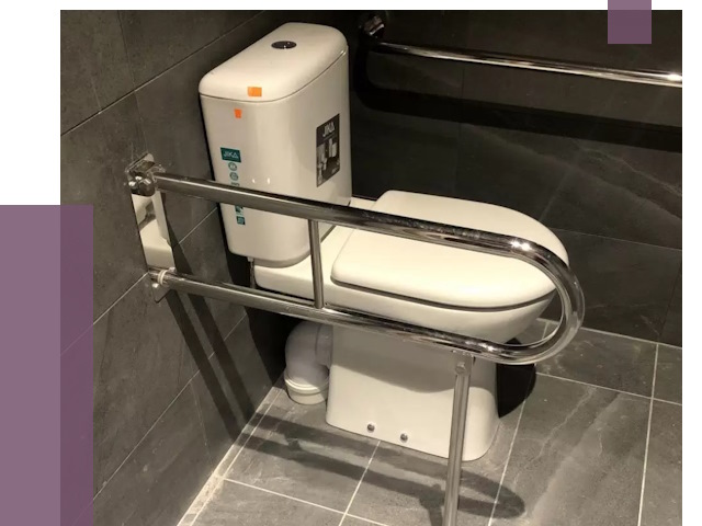 Поручни для санузлов в Конаково от 4258 руб. | ПРОЛЁТ-Кнк