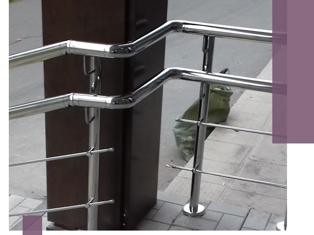 Монтаж поручней из нержавеющей стали в Конаково качественно и быстро